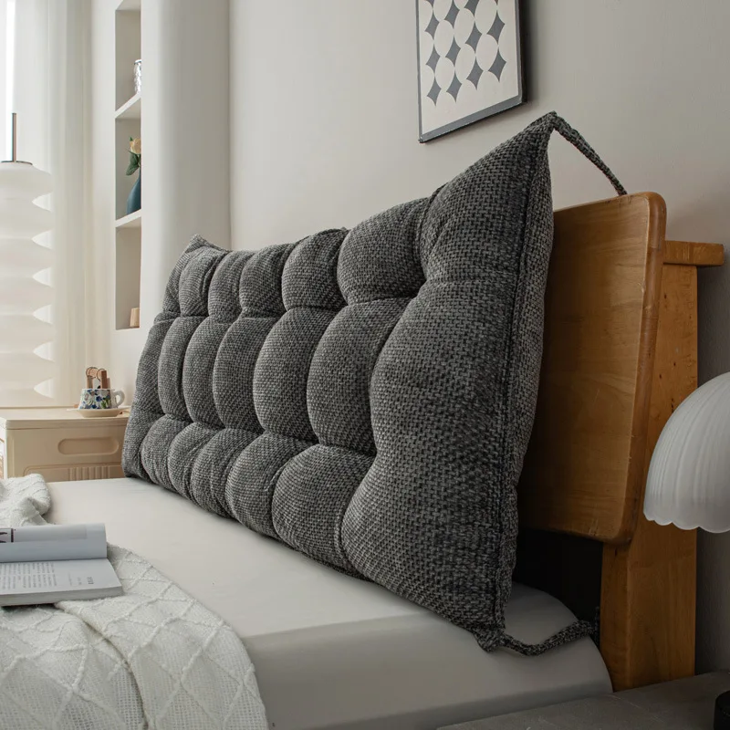 Coussin de tête de lit uni, co - Headboard Cushion Backrest Tatami avis et prix