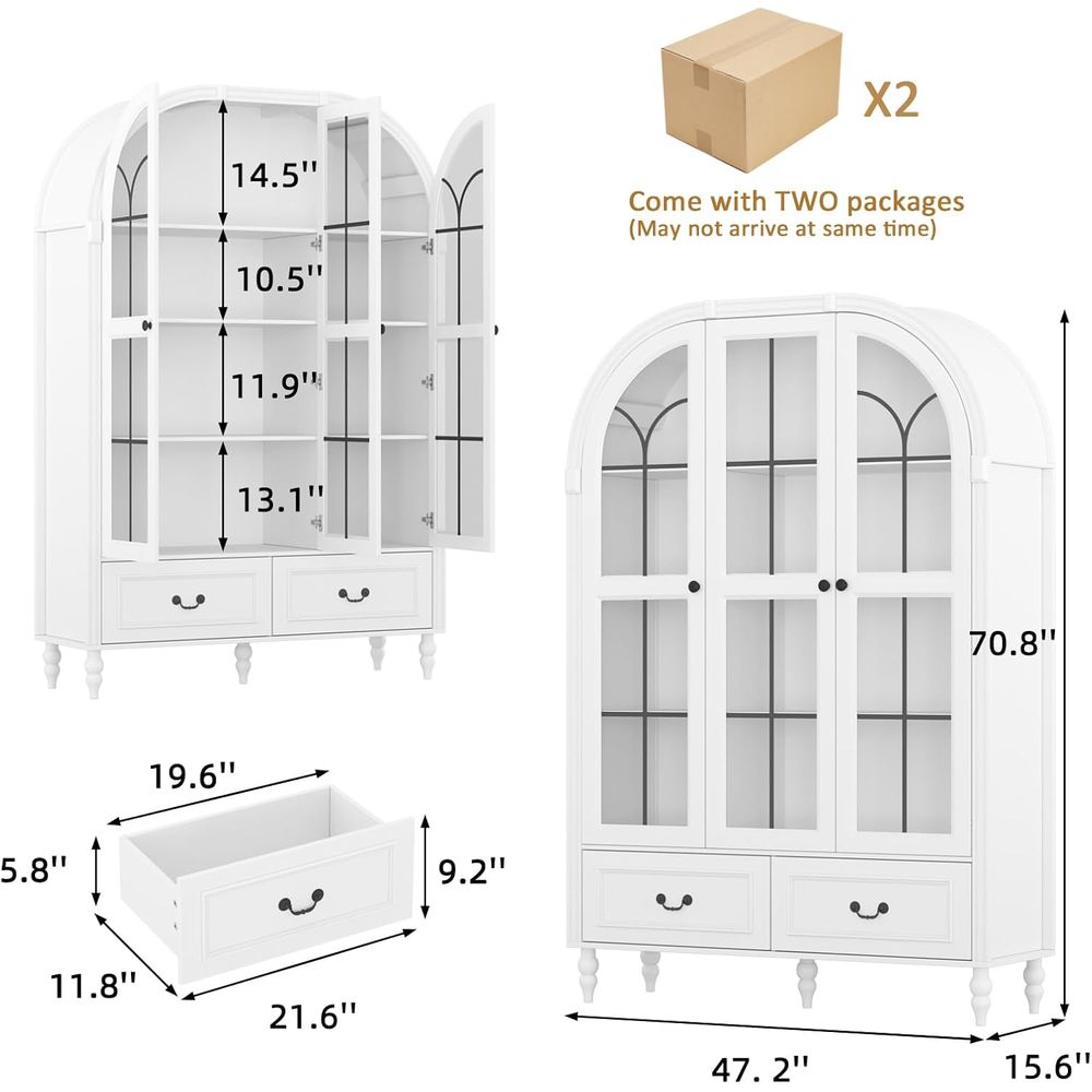 Armoire de cuisine arquée de 7 - Storage avis et prix
