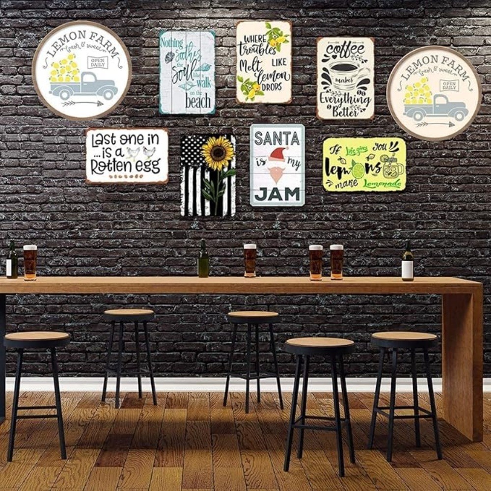 CIFBUY Décoration murale en al - Outdoor Furniture avis et prix