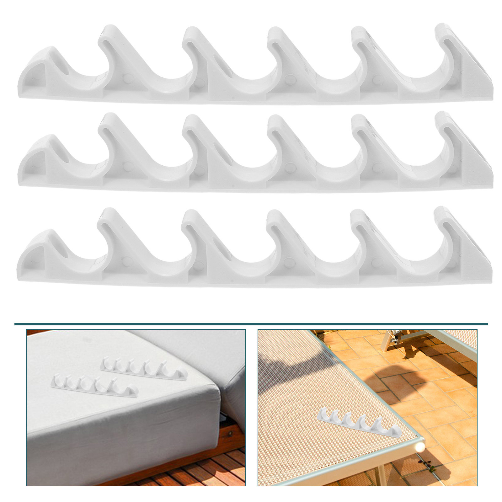 8 pièces, supports de réglage  - Outdoor Furniture avis et prix