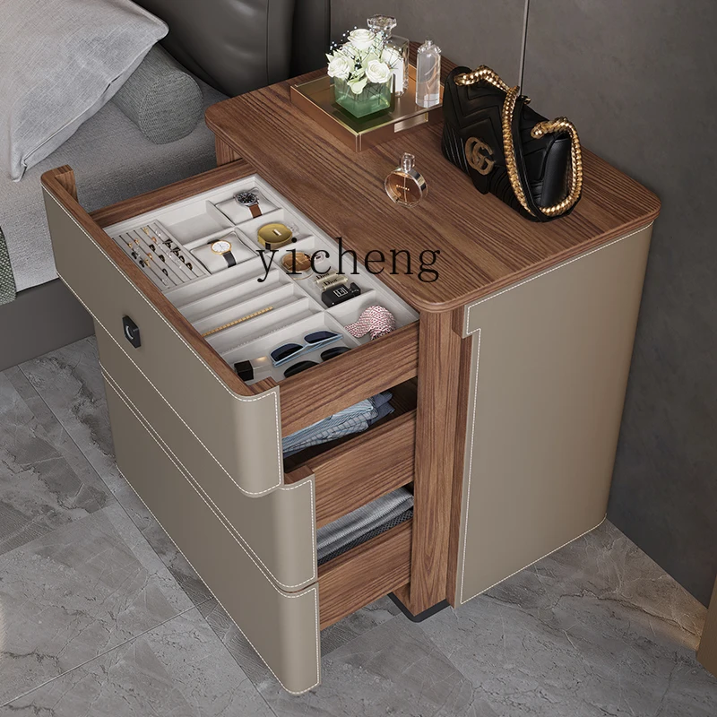 Coffre-fort de chevet en cuir  - Storage avis et prix