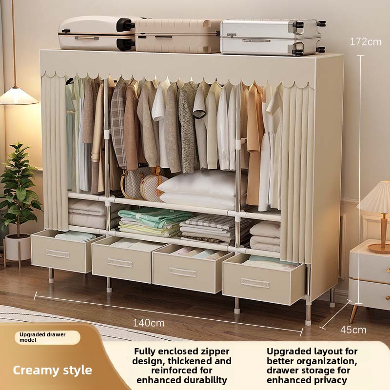 Armoire Portable avec Housse,  - Wardrobe Closet Portable Fabric Cover avis et prix