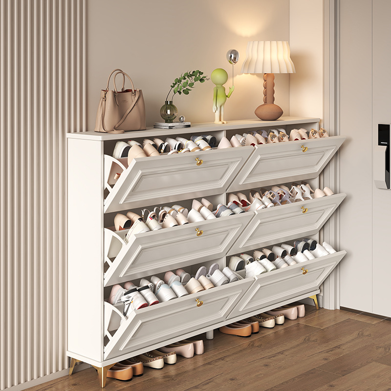 Armoire à chaussures d'entrée  - Shoe Rack Cabinet Narrow Entryway avis et prix