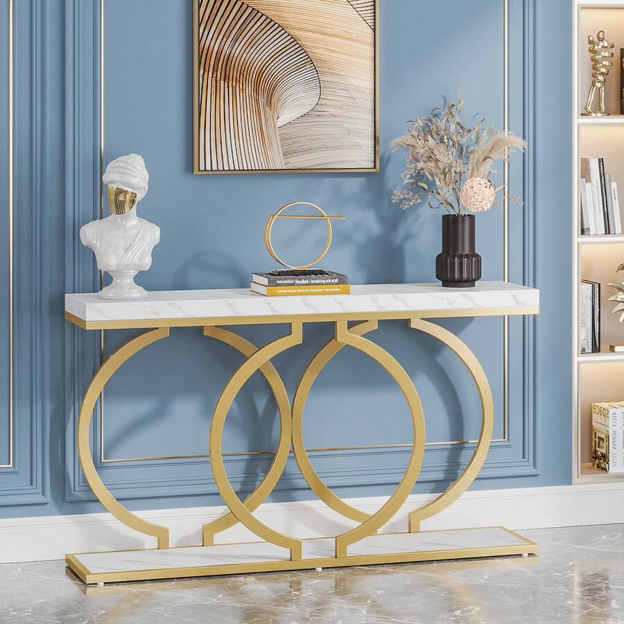 Table console moderne dorée en - Sofas avis et prix