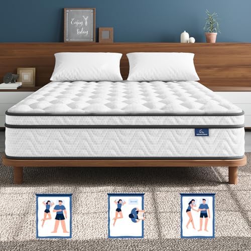 Matelas Queen Size 12 pouces,  - Memory Foam Mattress In A Box Queen avis et prix