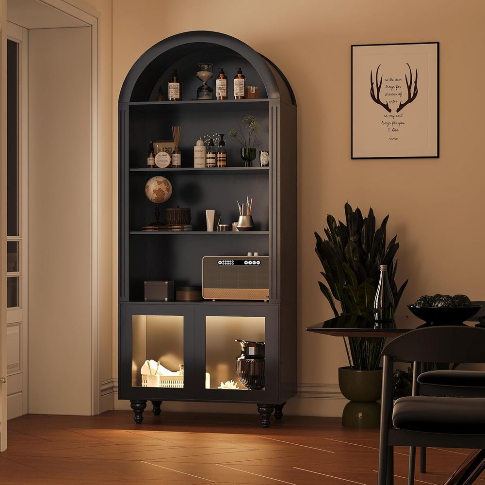 Vitrine de rangement en bois à - Storage avis et prix