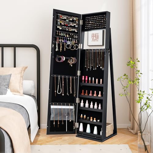 Armoire à bijoux avec miroir d - Full Length Mirror Jewelry Armoire avis et prix