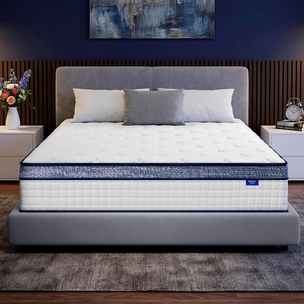 Matelas Queen, matelas hybride - Memory Foam Mattress In A Box Queen avis et prix
