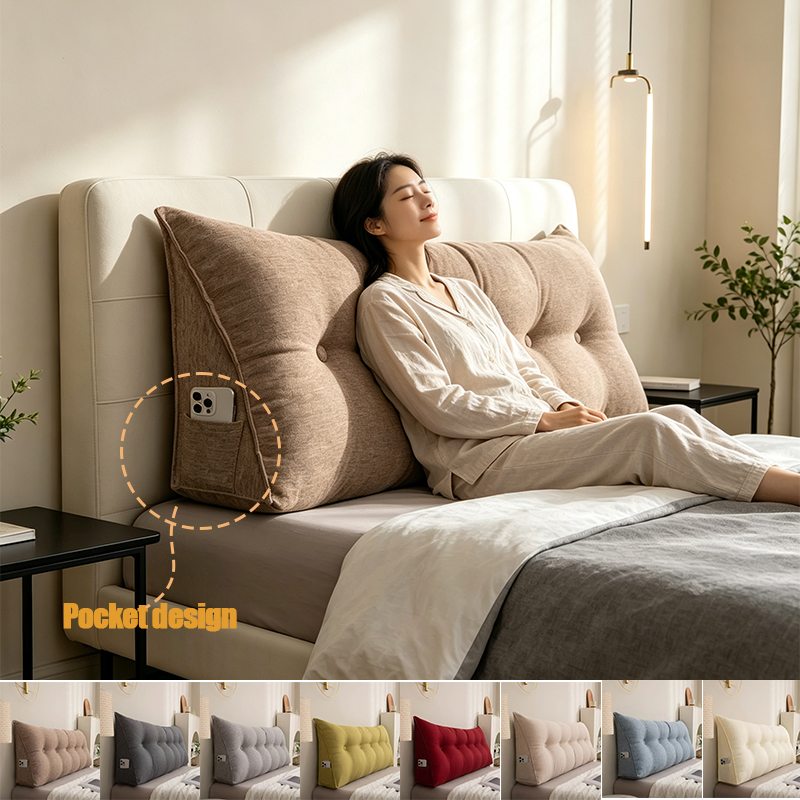Grand coussin de tête de lit,  - Headboard Cushion Backrest Tatami avis et prix